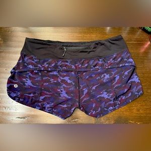 🍋Lululemon Speed Up Shorts💜
